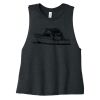 Women's Racerback Cropped Tank Thumbnail