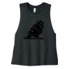 Women's Racerback Cropped Tank Thumbnail