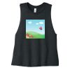 Women's Racerback Cropped Tank Thumbnail