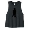 Women's Racerback Cropped Tank Thumbnail