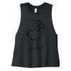 Women's Racerback Cropped Tank Thumbnail
