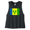 Women's Racerback Cropped Tank Thumbnail