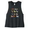 Women's Racerback Cropped Tank Thumbnail