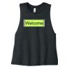 Women's Racerback Cropped Tank Thumbnail