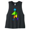 Women's Racerback Cropped Tank Thumbnail