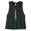Women's Racerback Cropped Tank Thumbnail