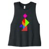 Women's Racerback Cropped Tank Thumbnail