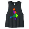 Women's Racerback Cropped Tank Thumbnail