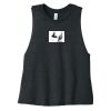 Women's Racerback Cropped Tank Thumbnail