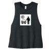 Women's Racerback Cropped Tank Thumbnail