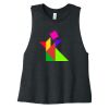 Women's Racerback Cropped Tank Thumbnail