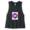 Women's Racerback Cropped Tank Thumbnail