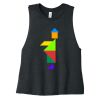 Women's Racerback Cropped Tank Thumbnail