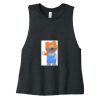 Women's Racerback Cropped Tank Thumbnail