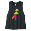 Women's Racerback Cropped Tank Thumbnail