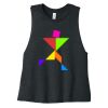 Women's Racerback Cropped Tank Thumbnail