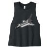 Women's Racerback Cropped Tank Thumbnail