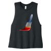 Women's Racerback Cropped Tank Thumbnail