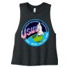 Women's Racerback Cropped Tank Thumbnail