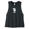 Women's Racerback Cropped Tank Thumbnail