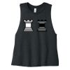 Women's Racerback Cropped Tank Thumbnail