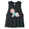 Women's Racerback Cropped Tank Thumbnail