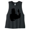 Women's Racerback Cropped Tank Thumbnail