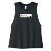 Women's Racerback Cropped Tank Thumbnail