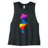 Women's Racerback Cropped Tank Thumbnail
