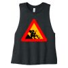 Women's Racerback Cropped Tank Thumbnail