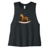 Women's Racerback Cropped Tank Thumbnail