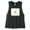 Women's Racerback Cropped Tank Thumbnail