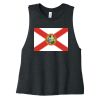 Women's Racerback Cropped Tank Thumbnail