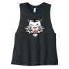 Women's Racerback Cropped Tank Thumbnail