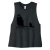 Women's Racerback Cropped Tank Thumbnail