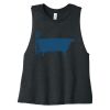 Women's Racerback Cropped Tank Thumbnail