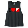 Women's Racerback Cropped Tank Thumbnail
