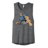 Women's Flowy Scoop Muscle Tank Thumbnail