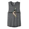 Women's Flowy Scoop Muscle Tank Thumbnail