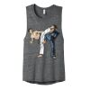 Women's Flowy Scoop Muscle Tank Thumbnail