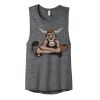 Women's Flowy Scoop Muscle Tank Thumbnail