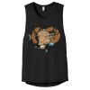 Women's Flowy Scoop Muscle Tank Thumbnail