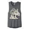 Women's Flowy Scoop Muscle Tank Thumbnail