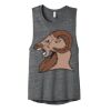 Women's Flowy Scoop Muscle Tank Thumbnail