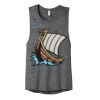Women's Flowy Scoop Muscle Tank Thumbnail