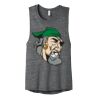 Women's Flowy Scoop Muscle Tank Thumbnail