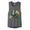 Women's Flowy Scoop Muscle Tank Thumbnail