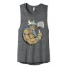 Women's Flowy Scoop Muscle Tank Thumbnail