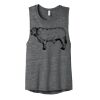 Women's Flowy Scoop Muscle Tank Thumbnail