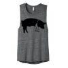 Women's Flowy Scoop Muscle Tank Thumbnail